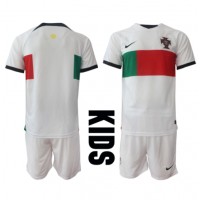 Portugal Replica Away Minikit World Cup 2022 Short Sleeve (+ pants)